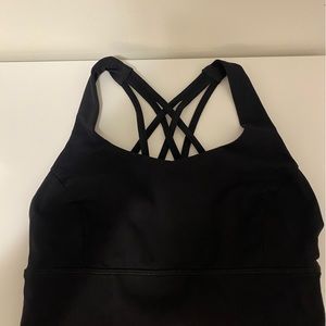 Lululemon Free to be Serene Longline bra size 6, black